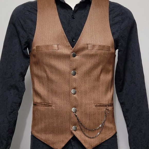 Men's Formal Vest XS - Picture 1 of 8